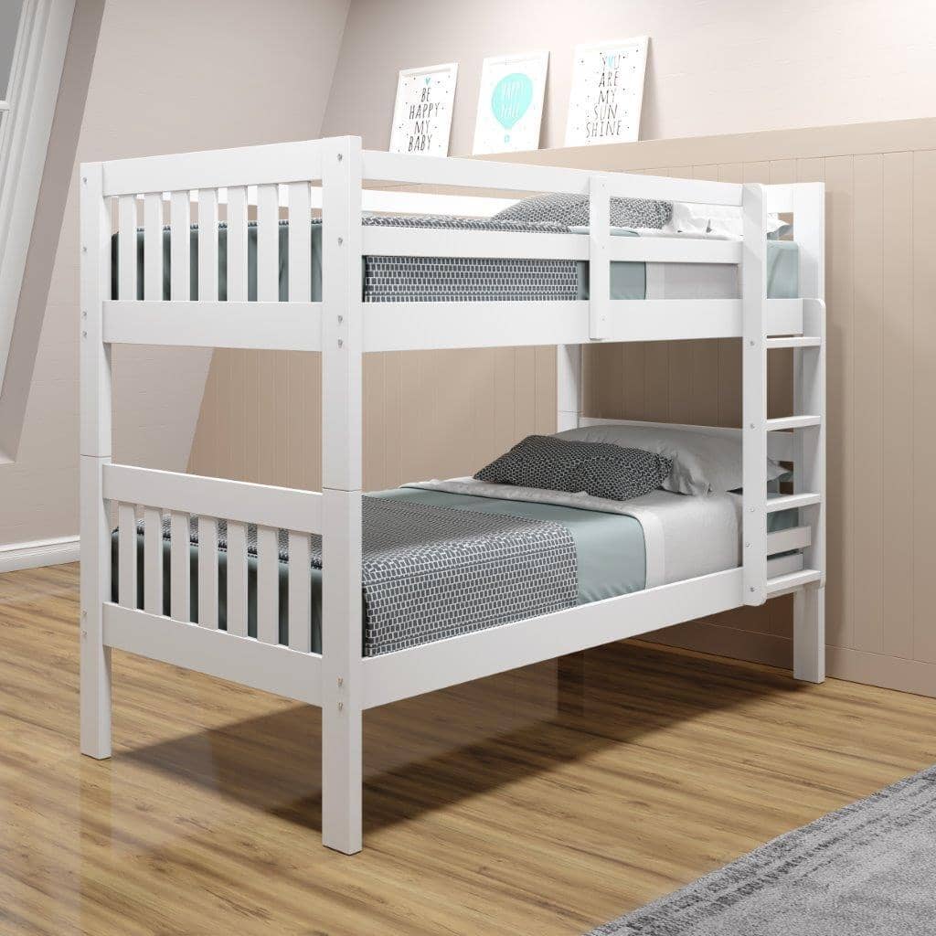 Modern twin bunk store beds