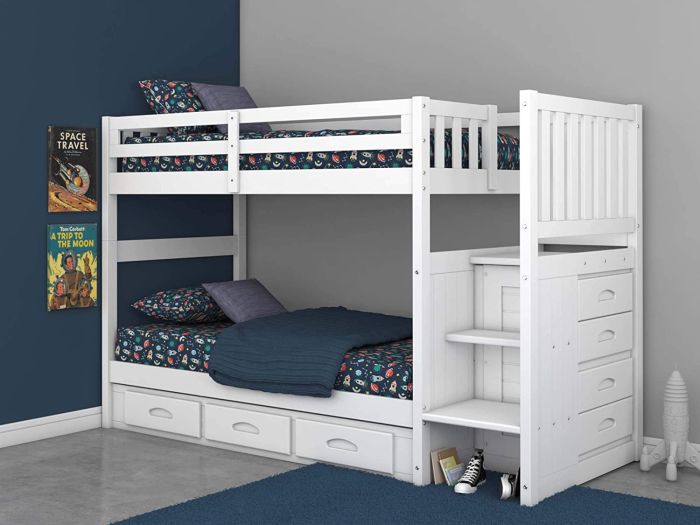 Layla Bunk Bed with Stairs and Storage