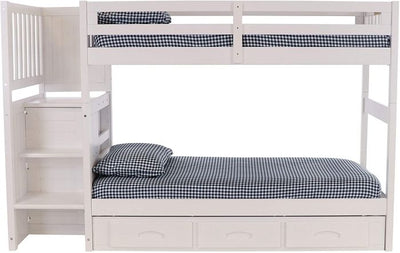 Layla Bunk Bed with Stairs and Storage