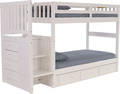 Layla Bunk Bed with Stairs and Storage