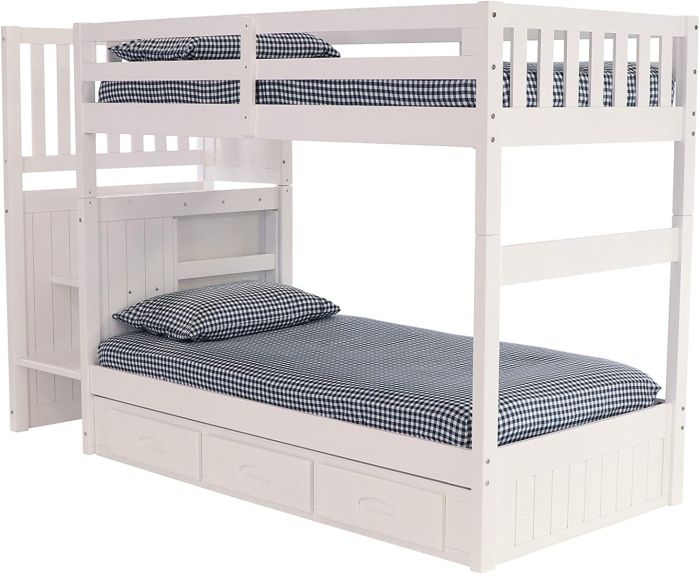 Layla Bunk Bed with Stairs and Storage