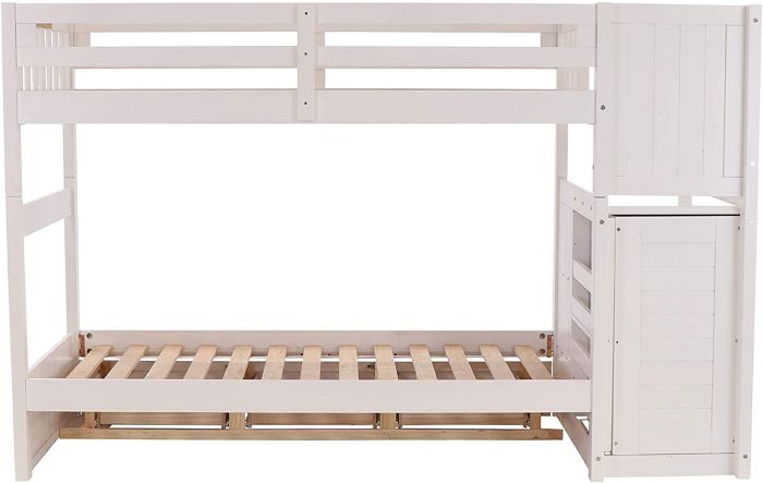 Layla Bunk Bed with Stairs and Storage