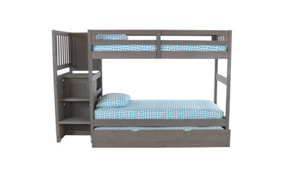 Layla Bunk Bed with Stairs and Trundle