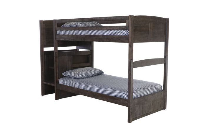 Layla Bunk Bed with Stairs and Trundle