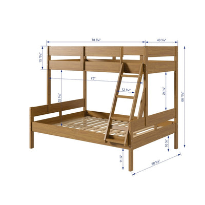 Emily Modern Twin over Full Bunk Bed