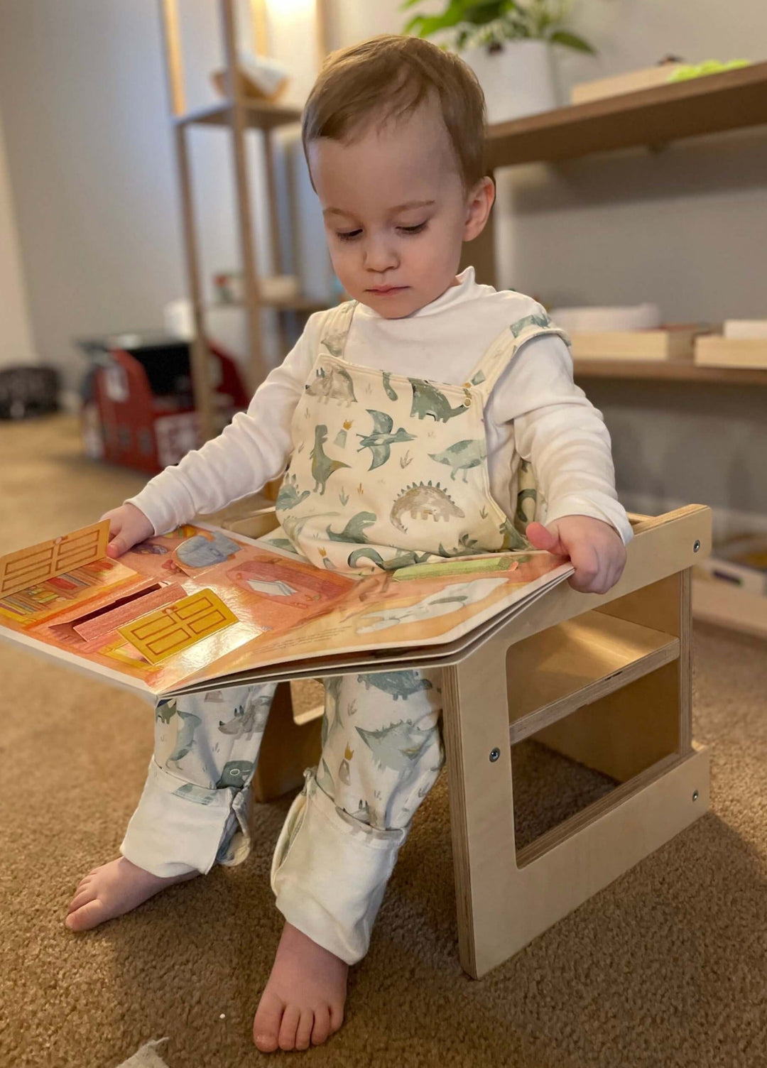 Large store Cube Chair - Montessori children's table or chair