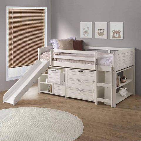 Claire Twin Size Storage Bed | Custom Kids Furniture 3 Storage Drawers & Trundle Bed / Custom Kids Furniture