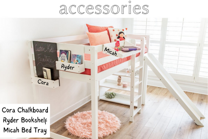 Full size bunk bed with slide best sale