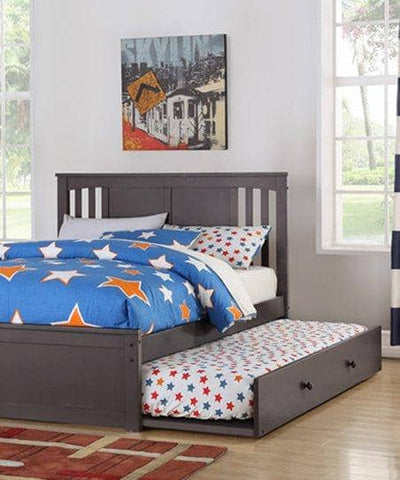 Kids full size bed with trundle sale